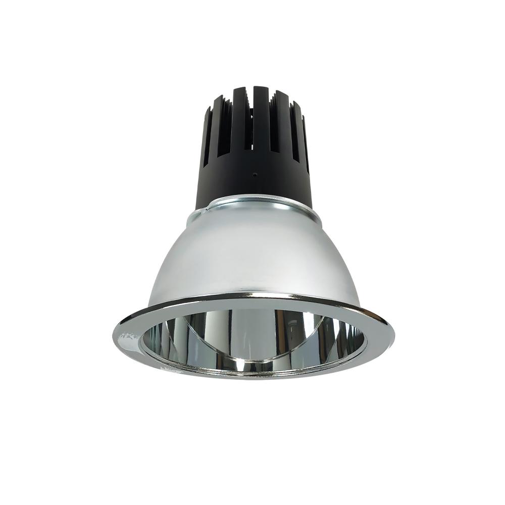 6" Sapphire III Round Open Reflector, 2500lm, 3000K, Flood Optic, Clear Reflector/Clear Flange