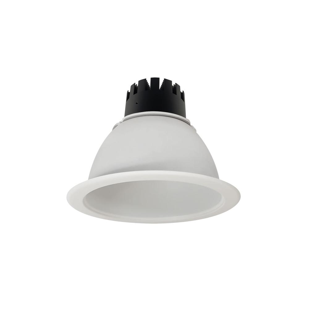 6" Sapphire III Round Open Reflector for Integral EM Test Switch, 900lm, 3500K, Flood Optic,
