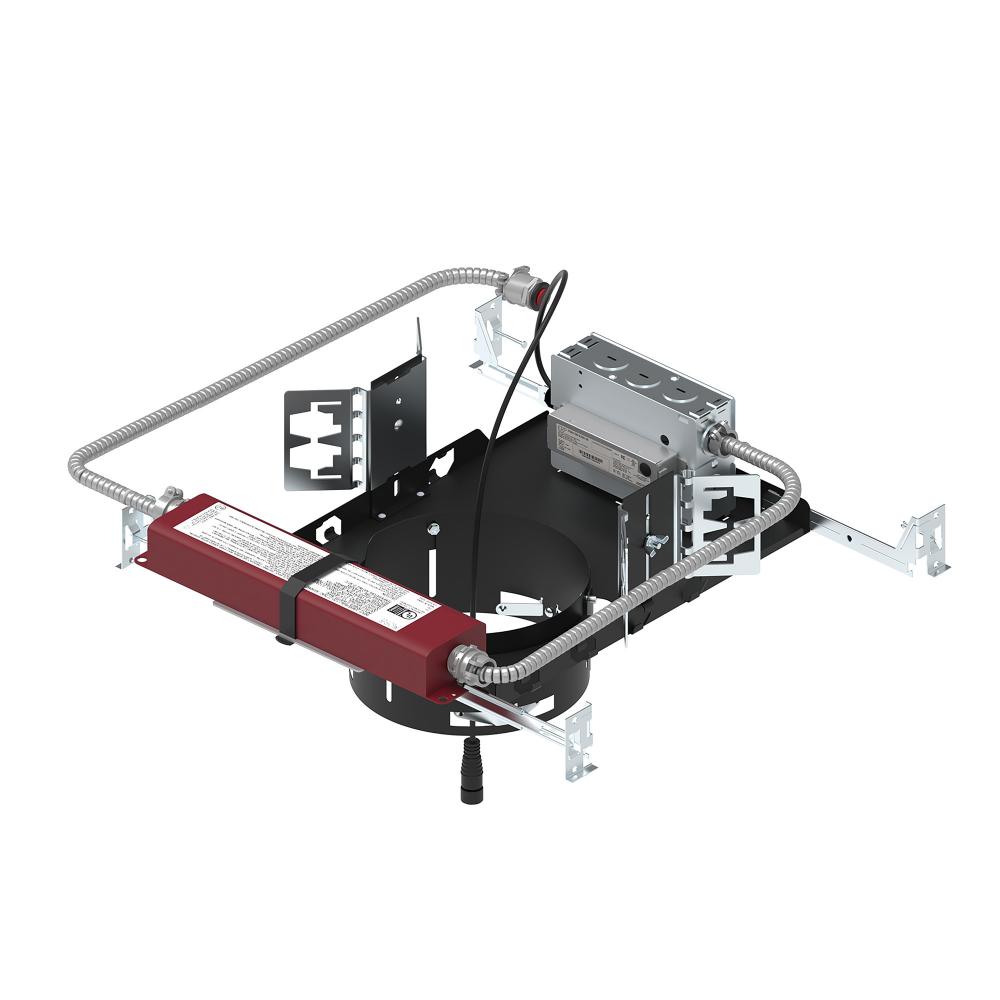 6" Sapphire III Non-IC New Construction Housing w/ Integral Test Switch EM Driver, 18W / 1500lm,