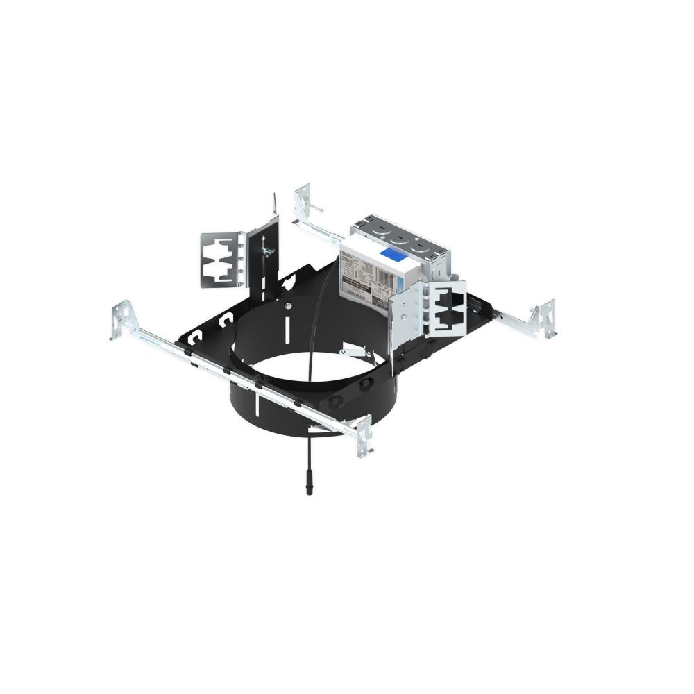 8" Sapphire III Non-IC New Construction Housing w/ Integral Test Switch EM Driver, 16W / 1500lm,
