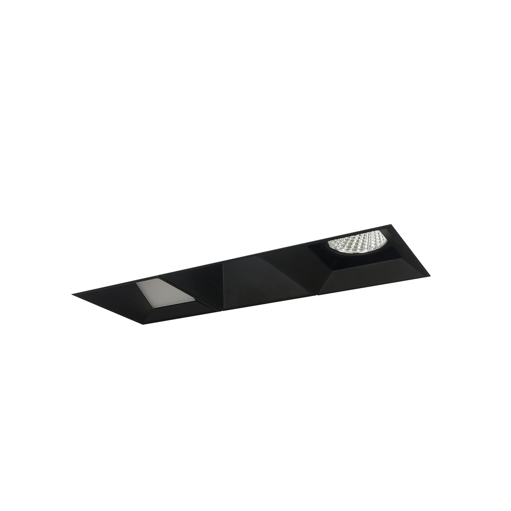 Iolite MLS 3-Head Trimless Reflector Kit, 3000K, 1000lm, Black Fixed Downlt./Wall Wash Trims