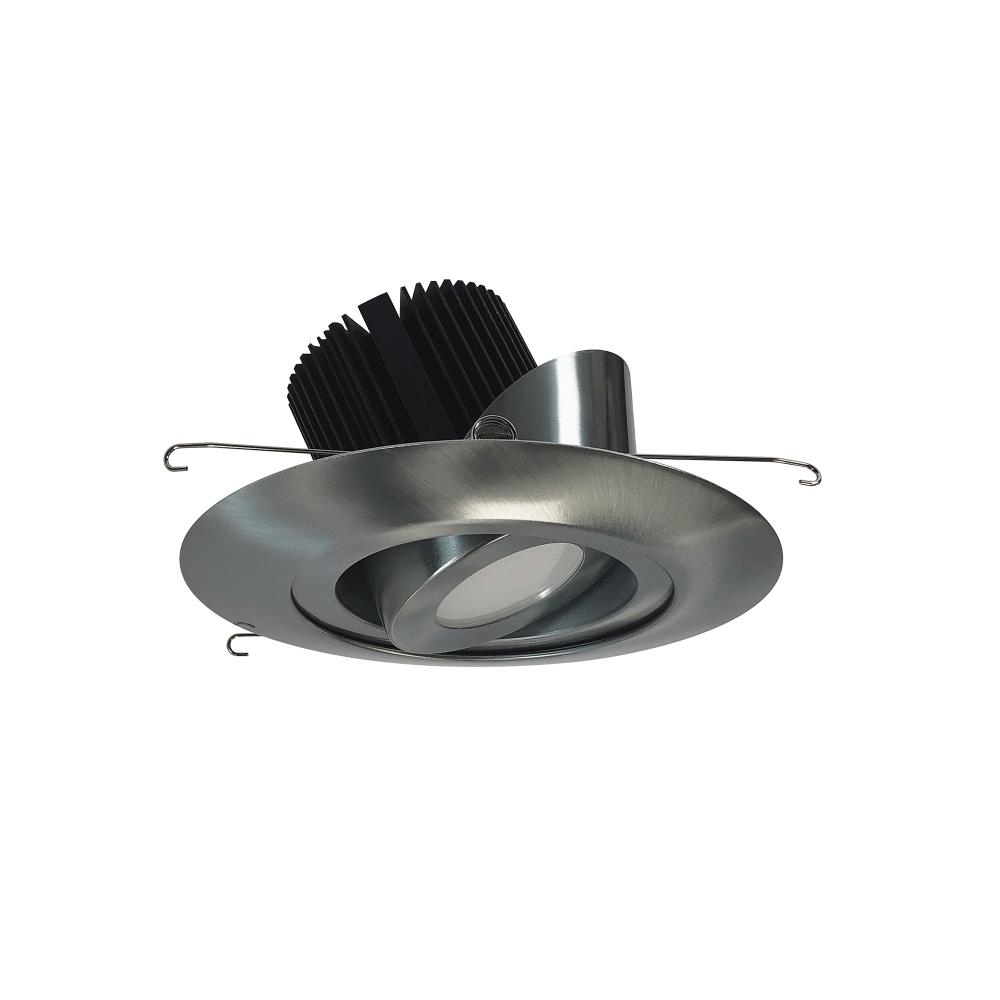 6" Marquise II Round Surface Adjustable Trim, Spot, 2500lm, 2700K, Natural Metal (Not Compatible