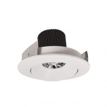 Nora NIO-4RC40QWW - 4" Iolite LED Round Adjustable Cone Reflector, 10-Degree Optic, 900lm / 12W, 4000K, White