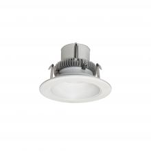 Nora NLCBC2-45130MPW/A - 4" Cobalt Click Round Retrofit Reflector, 750lm / 10W, 3000K, Matte Powder White Reflector /