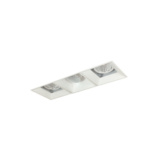 Nora NMIOTL-13-NF-AFF-30X-10-MPW - Iolite MLS 3-Head Trimless Reflector Kit, 3000K, 1000lm, MPW Adj. Snoot/Fixed Downlt. Trims