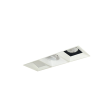 Nora NMIOTL-13-NF-AFW-35X-10-BMPW - Iolite MLS 3-Head Trimless Reflector Kit, 3500K, 1000lm, Black/MPW Adj. Snoot/Fixed Downlt./Wall