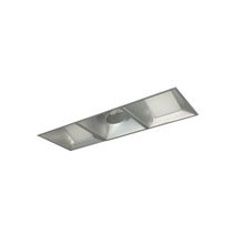 Nora NMIOTL-13-NF-AWW-27X-10-HZ - Iolite MLS 3-Head Trimless Reflector Kit, 2700K, 1000lm, Haze Adj. Snoot/Wall Wash Trims