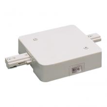 Nora NT-358W/5A - In-Line Feed w/ Circuit Limiter, 5 Amps, 1 Circuit Track, White