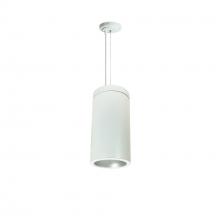 Nora NYLS3-6C1L540FP01HWW - 6" Sapphire III Cable Mount White Cylinder, Haze Reflector/Matte Powder White Flange, 120V;