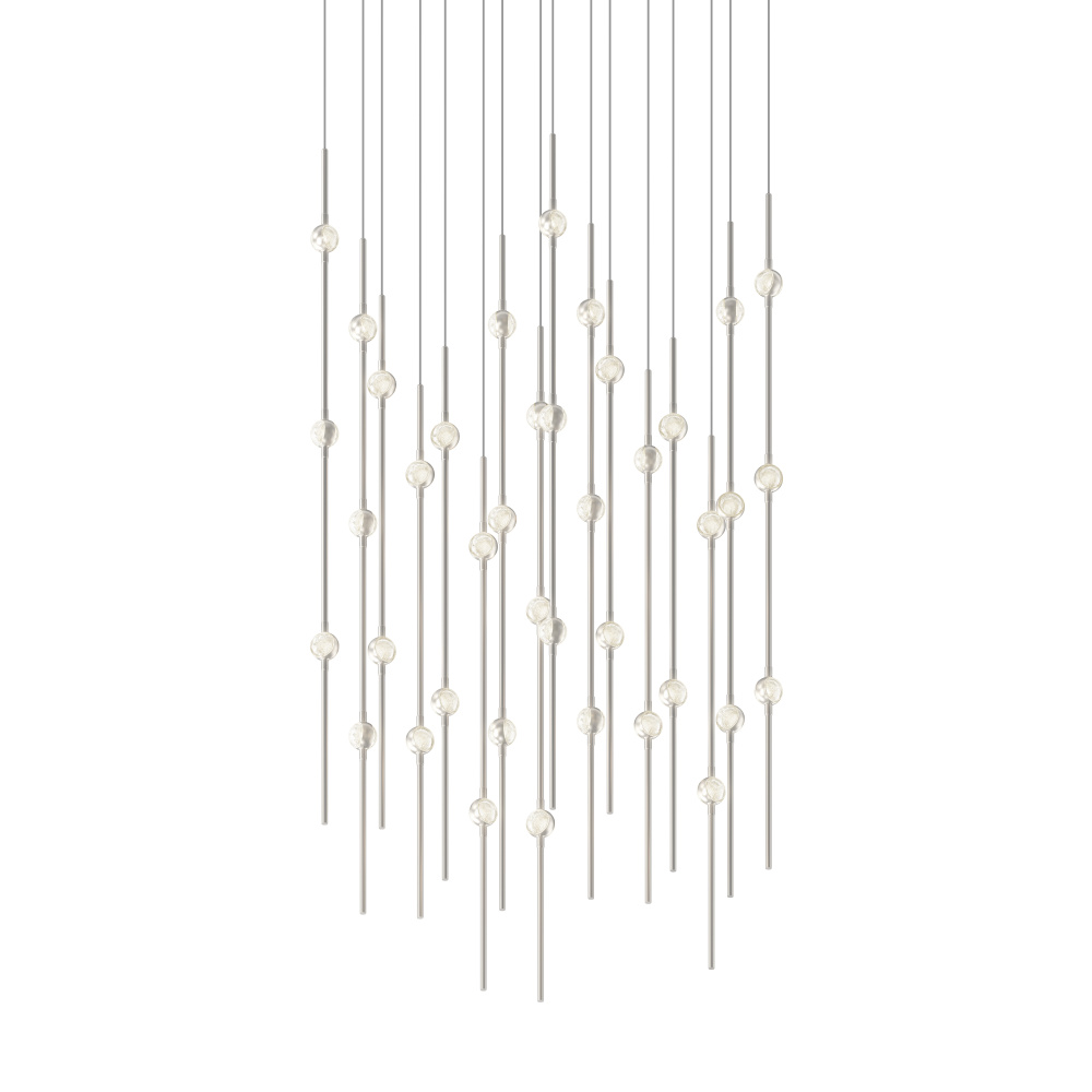 Aries 24" Square LED Pendant w/20' Cords