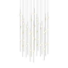 Sonneman 2015.13W-27-J20 - Aries 24" Square LED Pendant (2700K) w/20' Cords