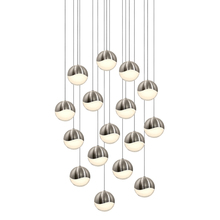Sonneman 2923.13-LRG - 16-Light Square Large LED Pendant