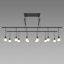 Sonneman S1G48K-JR180606-RP06 - 48" 2-Tier Tandem with Drum Luminaires