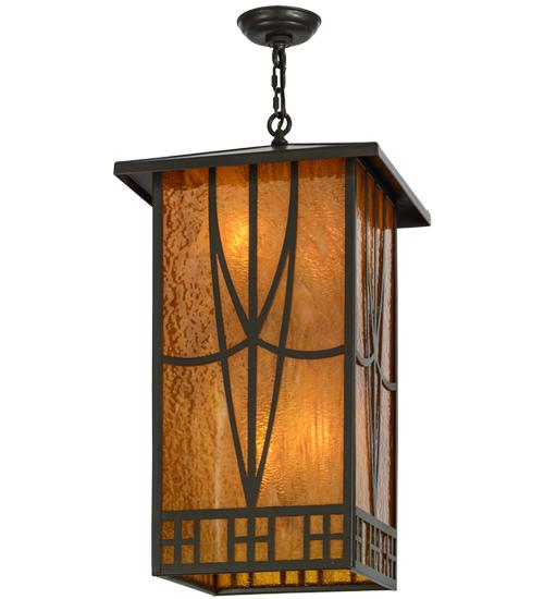 16"Sq Scottsdale Mission Pendant
