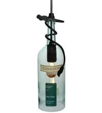 Meyda Green 133791 - 5"W Personalized Canaletto Wine Bottle Mini Pendant