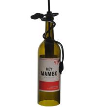 Meyda Green 133792 - 5"W Personalized Hey Mambo Wine Bottle Mini Pendant