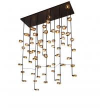 Meyda Green 223457 - 122" Long Pux Cascading Chandelier