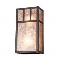 Meyda Green 239366 - 6.5" Wide Hyde Park Double Bar Mission Wall Sconce