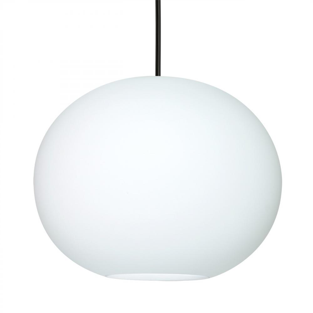 Besa Pendant Jordo Black Opal Matte 1x150W MAX MAX E26 Base