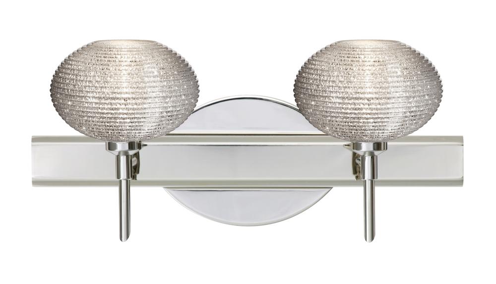 Besa Wall Lasso Chrome Glitter 2x40W G9