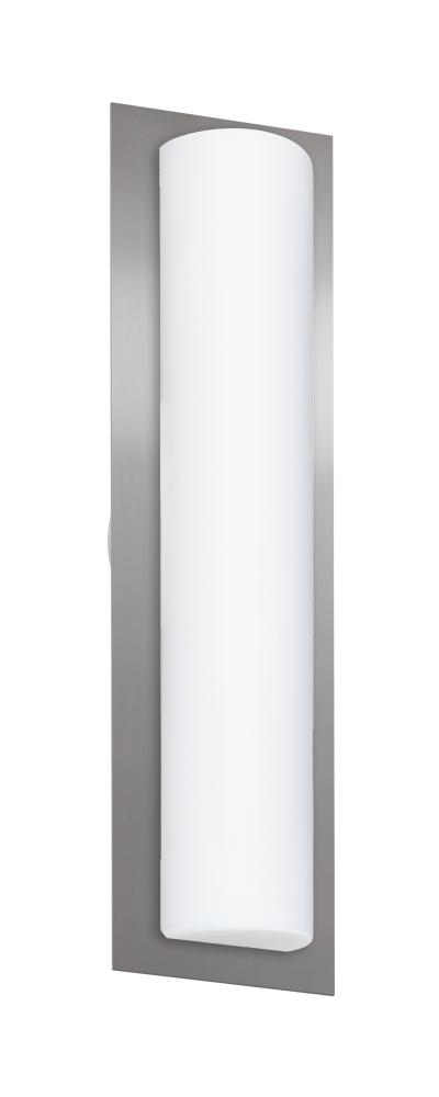 Besa Barclay 22 Wall, Opal Matte, Silver, 2x5W LED