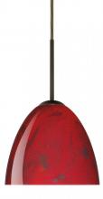 Besa Lighting 1BC-7572MA-HAL-BR - Besa Sasha II Pendant Bronze Magma 1x40W Halogen