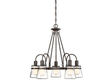 Savoy House 1-3501-5-13 - Portsmouth 5-light Outdoor Oval Chandelier In English Bronze