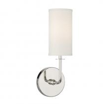 Savoy House 9-1755-1-109 - Powell 1-Light Wall Sconce in Polished Nickel