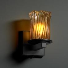 Justice Design Group GLA-8771-16-CLRT-CROM - Dakota 1-Light Wall Sconce