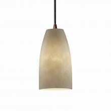 Justice Design Group CLD-8816-28-DBRZ - Small 1-Light Pendant