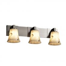 Justice Design Group FAL-8923-12-NCKL - Modular 3-Light Bath Bar