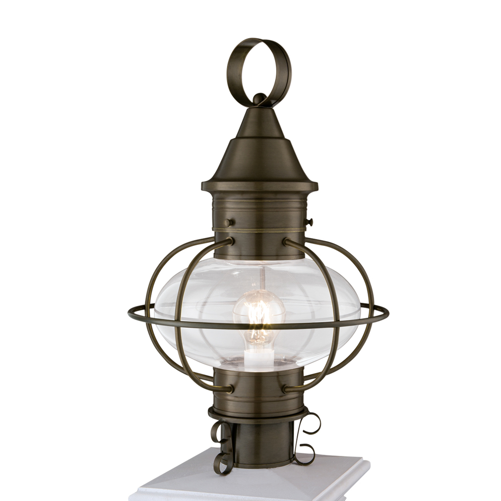 Classic Onion Outdoor Post Lantern