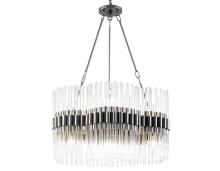 Varaluz 326C08NB - Astrid 8-Lt Chandelier - New Bronze