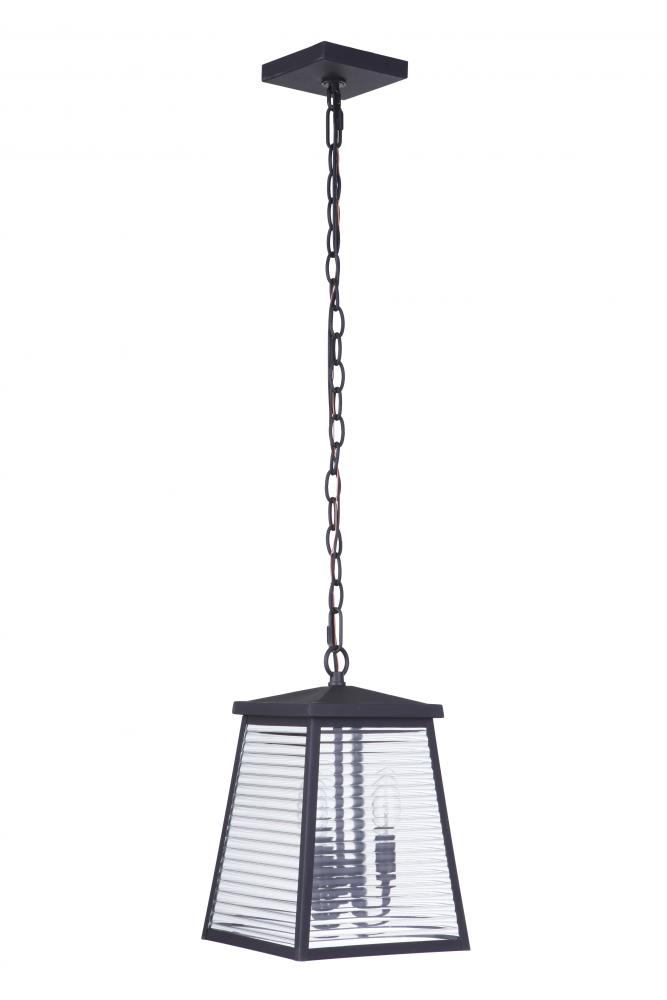Armstrong 3 Light Outdoor Pendant in Midnight