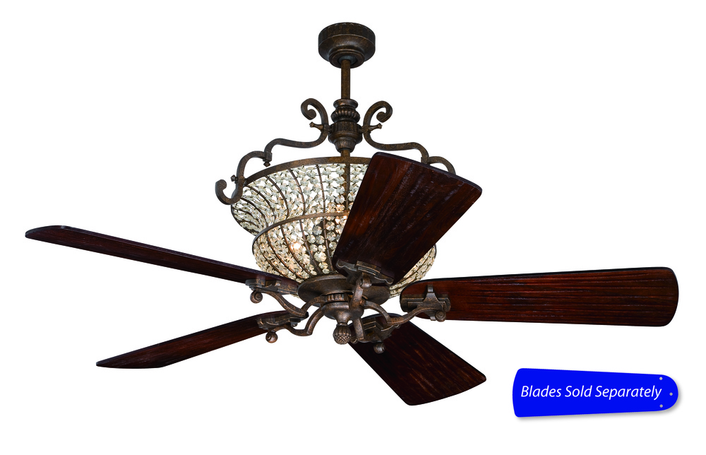 52" Ceiling Fan, Blade Options