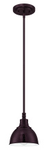 Craftmade 35991-ABZ - Timarron 1 Light Mini Pendant in Aged Bronze Brushed