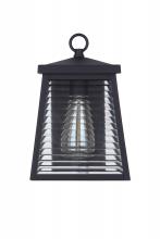 Craftmade ZA4104-MN - Armstrong 1 Light Small Outdoor Wall Lantern in Midnight