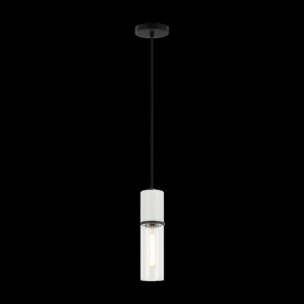 Marmor Matte Black + White Marble Pendant