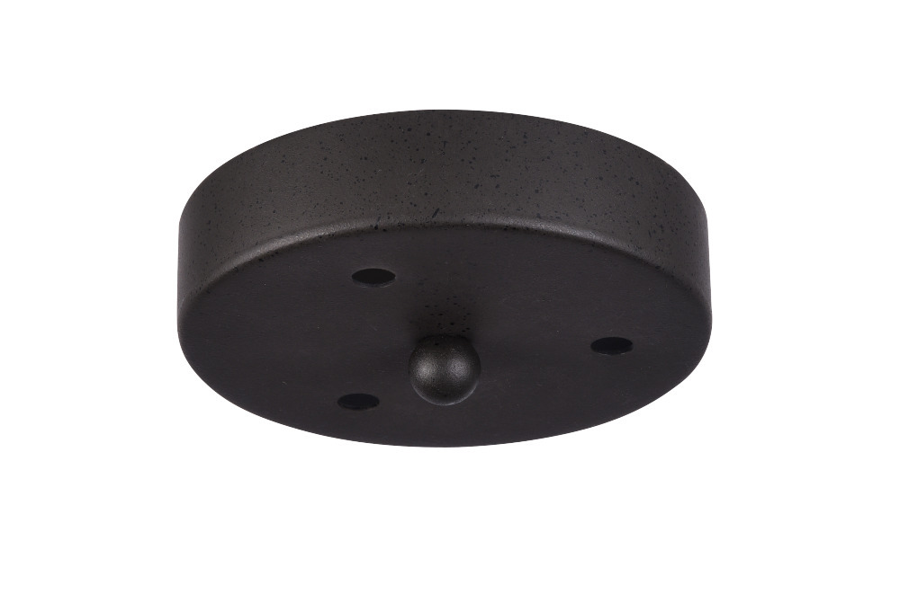 Multi Ceiling Canopy (Line Voltage) Rusty Black Canopy
