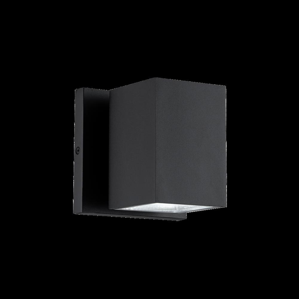 Kubular Matte Black Wall Sconce