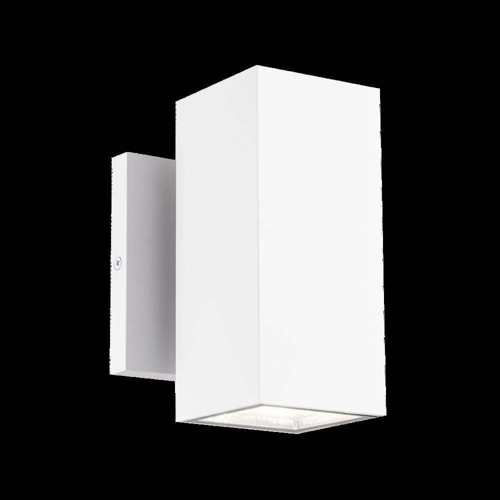 Kubular Matte White Wall Sconce