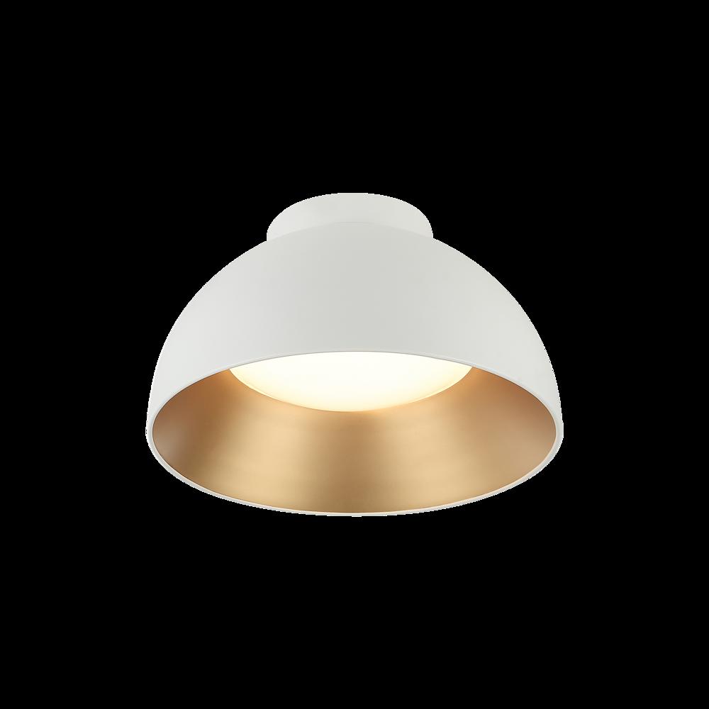 Zenith Matte White Flush Mounts