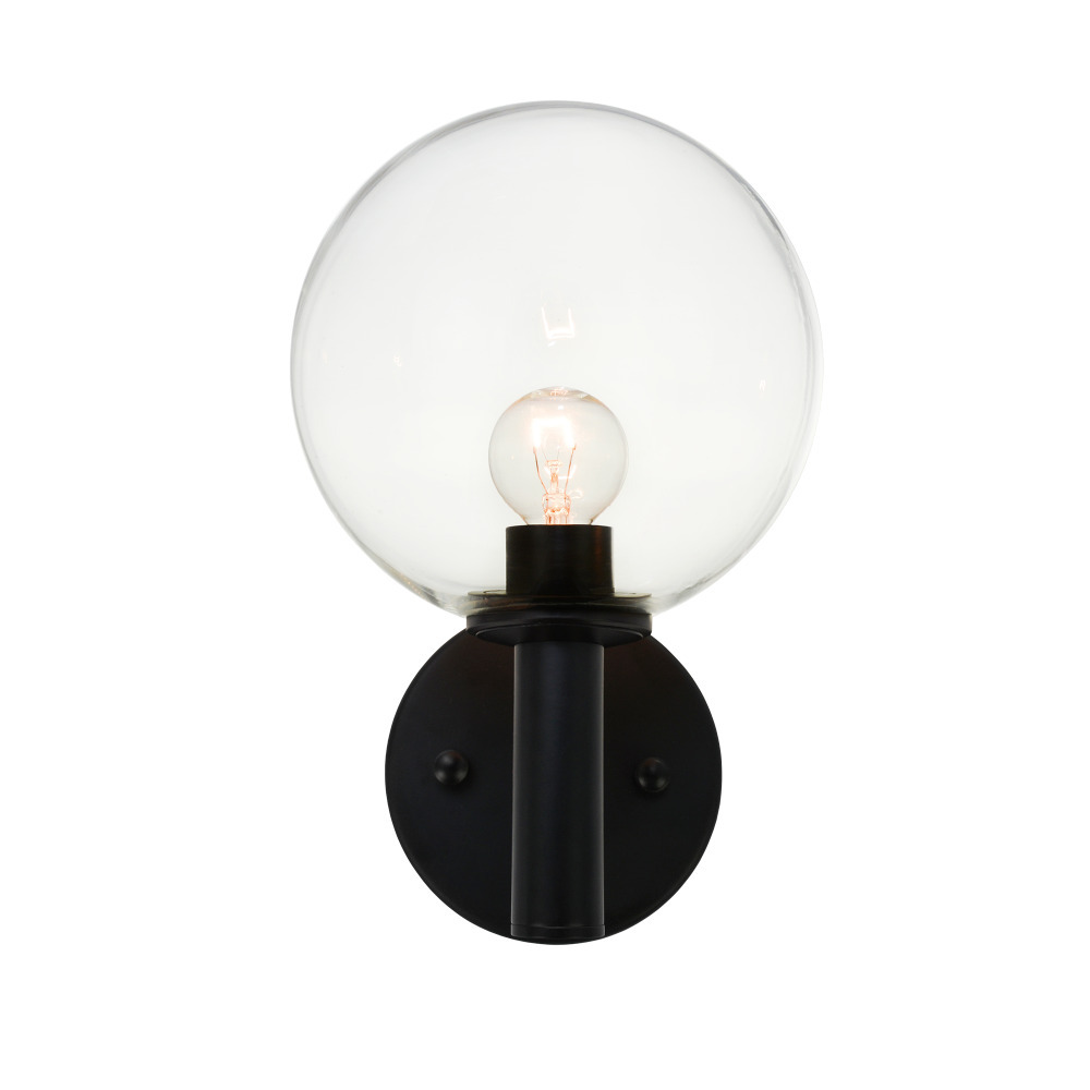 Cosmo Black Wall Sconce
