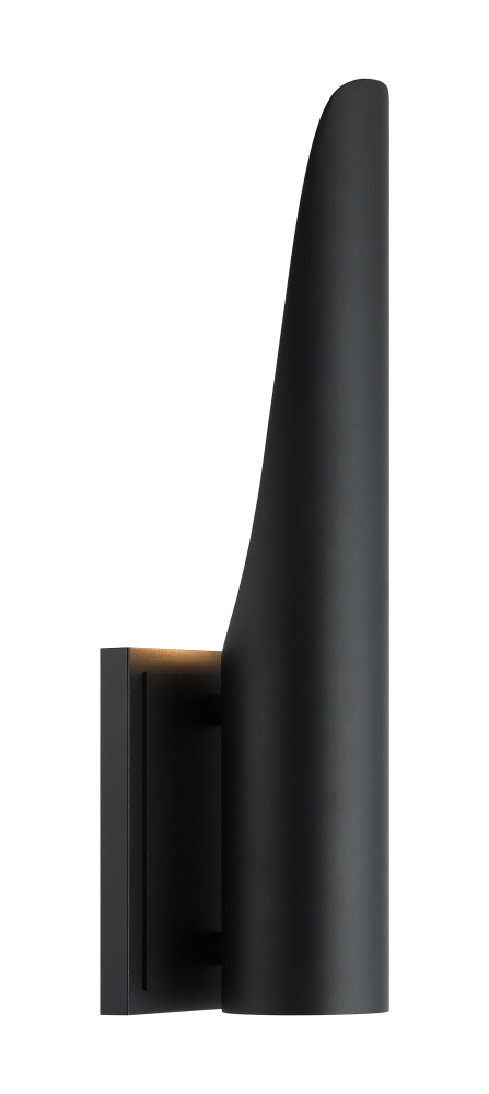 Stylus Matte Black Wall Sconce