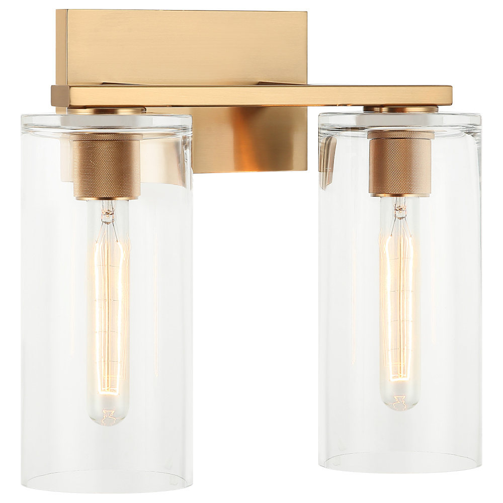Lincoln Aged Gold Brass Wall Sconce
