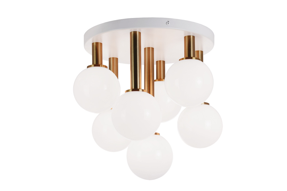 Stellar Aged Gold Brass Ceiling Mount