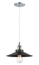 Matteo Lighting C46111CHBK - Bulstrode's Workshop Chrome Pendant
