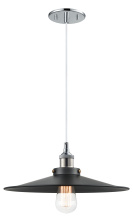 Matteo Lighting C46113CHBK - Bulstrode's Workshop Chrome Pendant