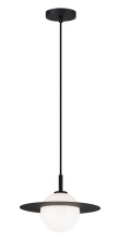 Matteo Lighting C60401BKOP - Saturn Black Pendant