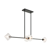 Matteo Lighting C81744BKCL - Novo Black Pendant